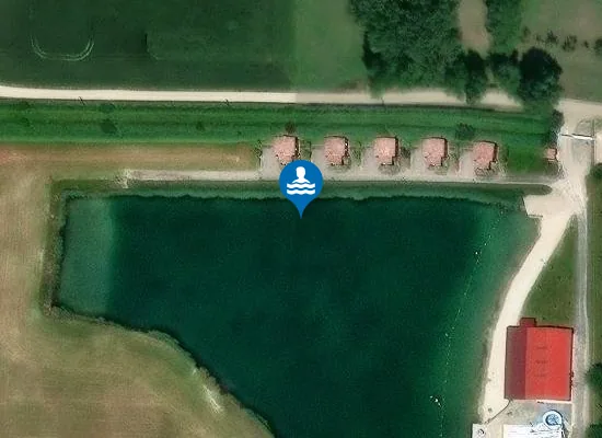 Satellite image of CAMPING-FERME DES TUILERIES RHINAU