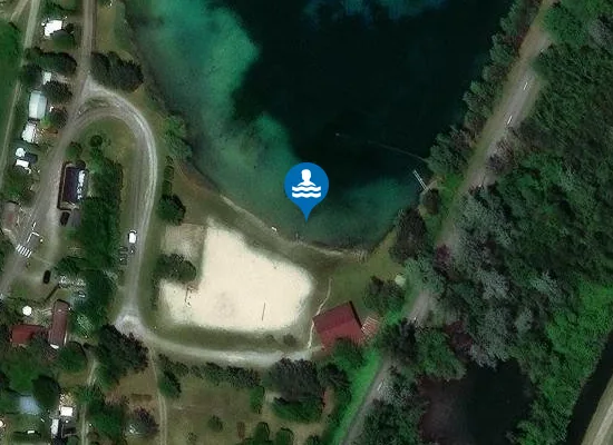 Satellite image of CAMPING-PLAGE DE SCHOENAU