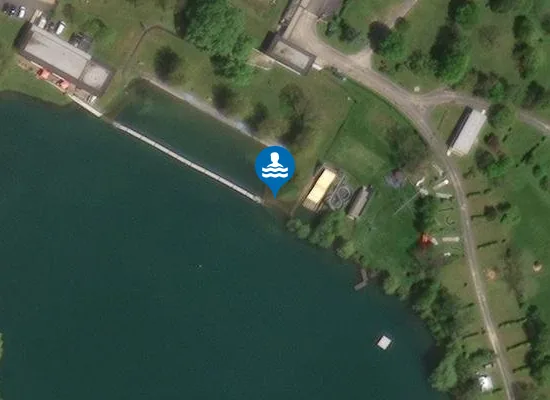 Satellite image of LE LAC