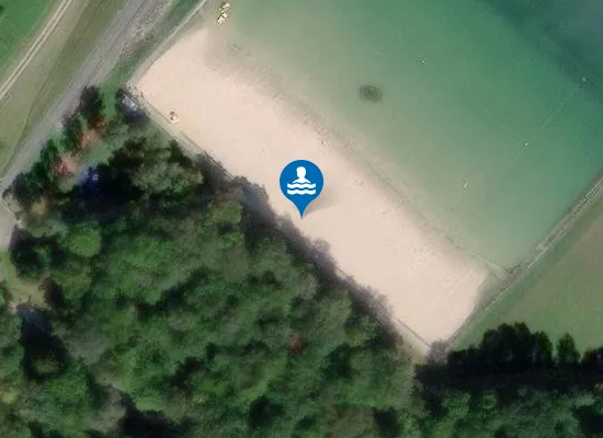 Satellite image of PLAGE DE LA PRESQU'ILE DE LARZICOURT