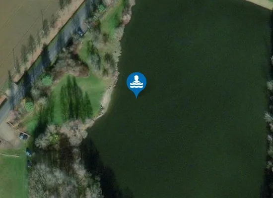 Satellite image of VELHARTICE RYBNÍK BUŠEK