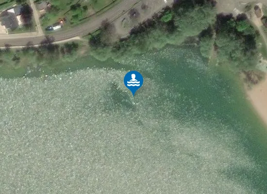 Satellite image of LAC DE CHARMES