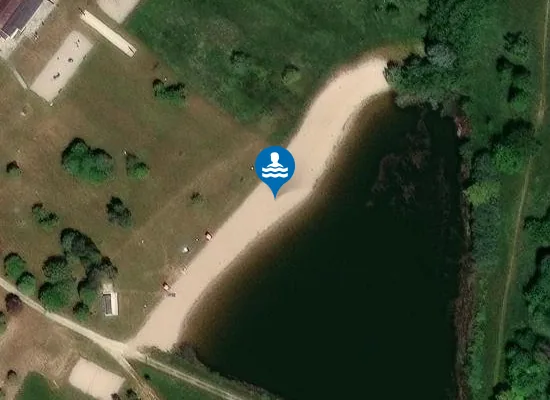 Satellite image of ZONE DE LOISIRS - BASSIN AVAL