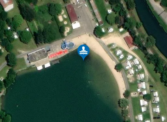 Satellite image of LAC VERT