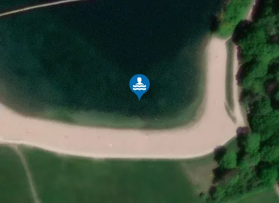 Satellite image of BASE DE LOISIRS DU DOMAINE DES LACS