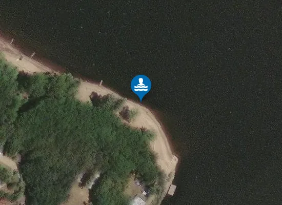 Satellite image of VN NECHRANICE - TUŠIMICE