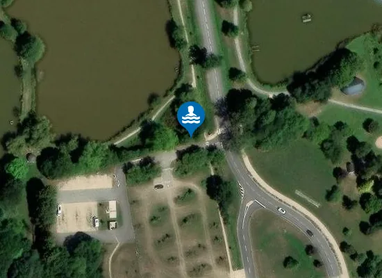 Satellite image of PLAN D'EAU ROUTE DE RENNES