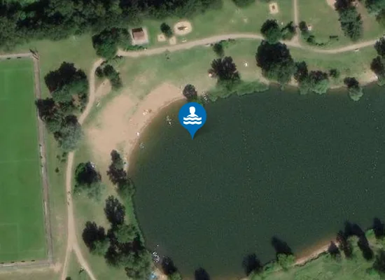 Satellite image of PLAN D'EAU