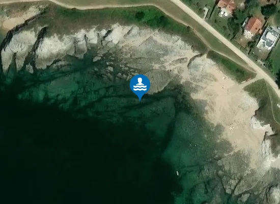 Satellite image of PLAGE DES CHATELETS