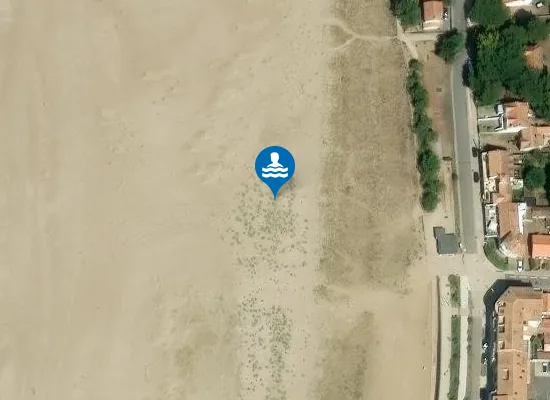 Satellite image of PLAGE DES PINS