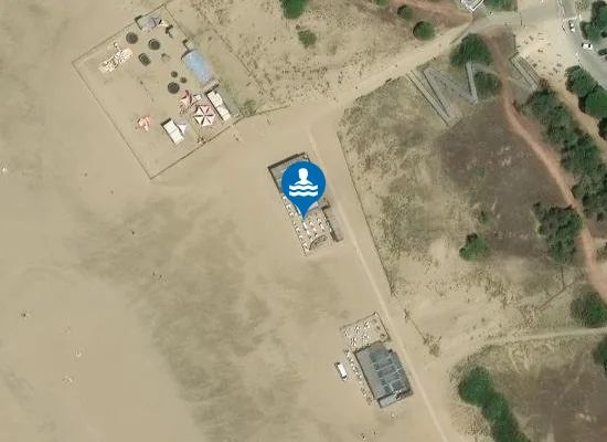 Satellite image of PLAGE DE L'OCEAN