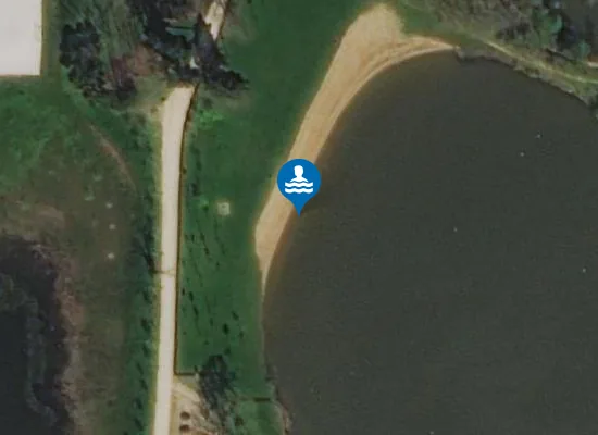 Satellite image of LAC DE MAINE