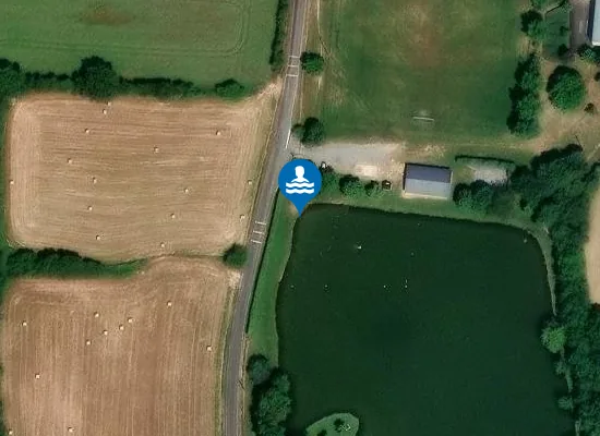 Satellite image of PLAN D'EAU DE MARIGNE