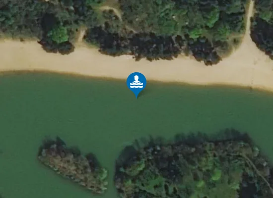 Satellite image of LES SABLIERES