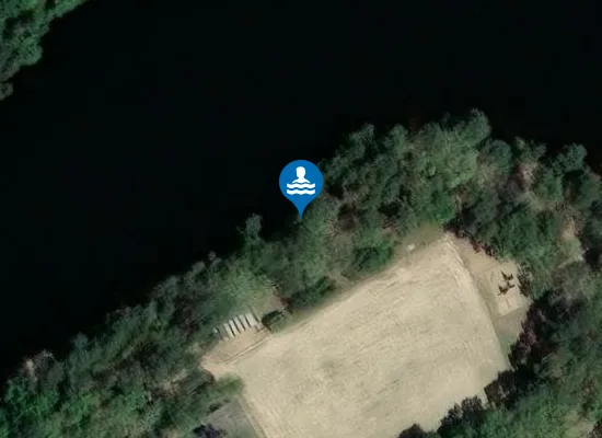 Satellite image of ETANG DE MALAGUE