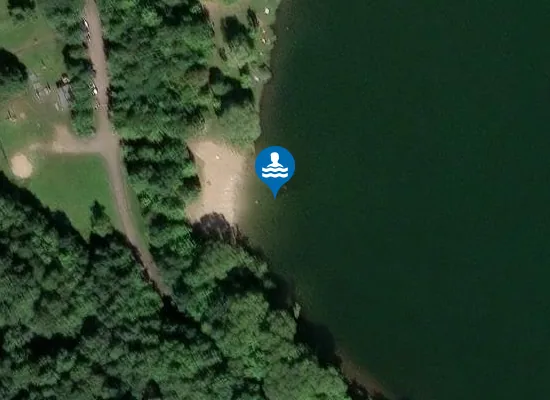 Satellite image of CHLUMECKÝ RYBNÍK