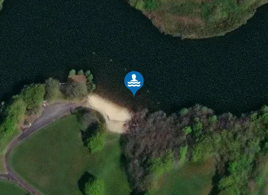 Satellite image of ETANG DE SAINT BLAISE