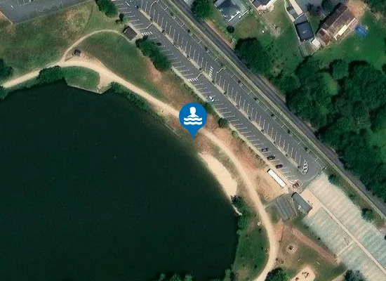 Satellite image of PLAN D'EAU D'ARGENTRE