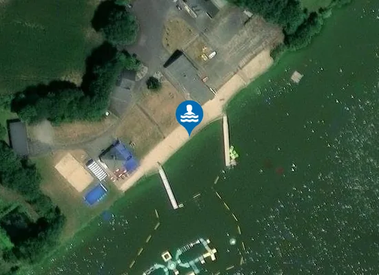 Satellite image of LAC DE HAUTE MAYENNE