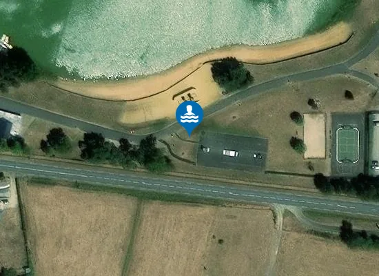 Satellite image of PLAN D'EAU DE LAVARE