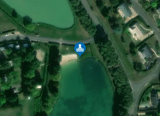 Satellite image of PLAN D'EAU DE MAMERS