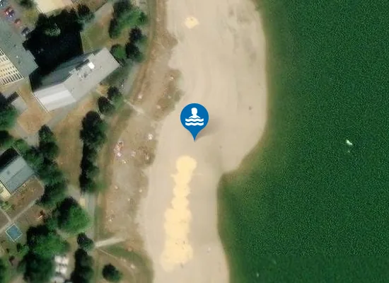 Satellite image of VN MŠENO - PLÁŽ "U PRUTU"