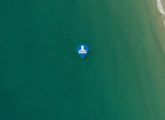 Satellite image of LES DUNES