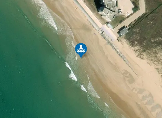 Satellite image of GRANDE PLAGE Paterne