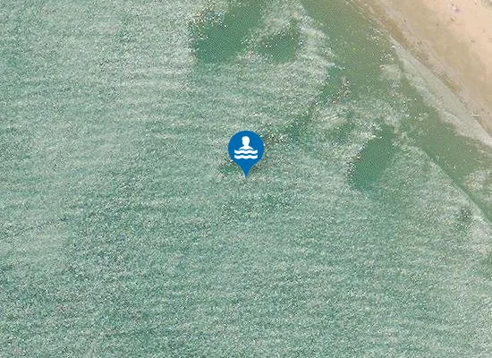 Satellite image of LES MOUETTES