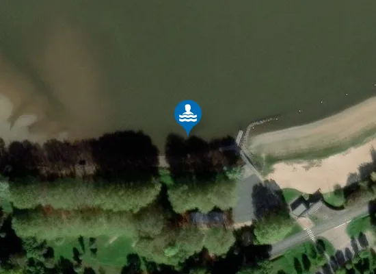 Satellite image of LE LAC D'ALBERT