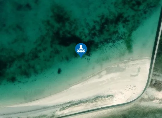 Satellite image of SABLES BLANCS