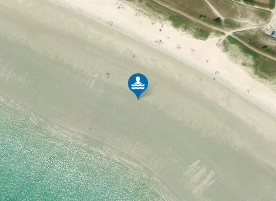 Satellite image of SABLES BLANCS