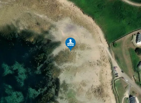 Satellite image of PORT BLANC