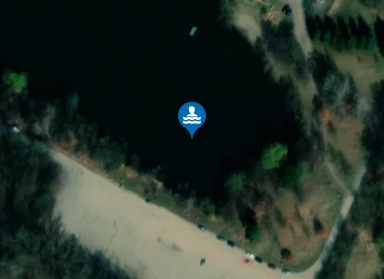 Satellite image of PODĚBRADY - U PŘÍSTAVIŠTĚ