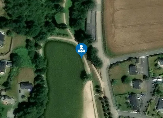 Satellite image of PLAN D'EAU DU BOURG