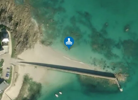 Satellite image of PORT MOGUERIEC