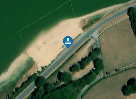 Satellite image of LE BARRAGE