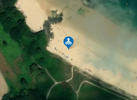 Satellite image of LA MARETTE (PLAGE DU PORT)