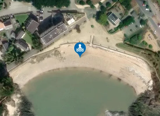 Satellite image of LES BARGES