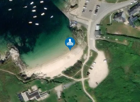 Satellite image of PORT BLANC